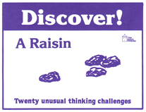 Discover a Raisin, Critical Thinking Card Set for Teaching 2nd, 3rd, 4th Grade Students