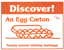 Discover An Egg Carton Card Set, Activites for Early Finishers