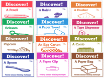 Discover Series I Card Sets, Elementary Grade Hands On Thinking Teaching Material